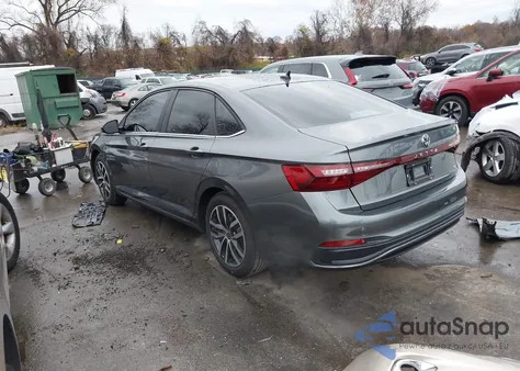 2025 Volkswagen Jetta 1.5T Se from USA, damaged, VIN 3VWEX7BU2SM088380